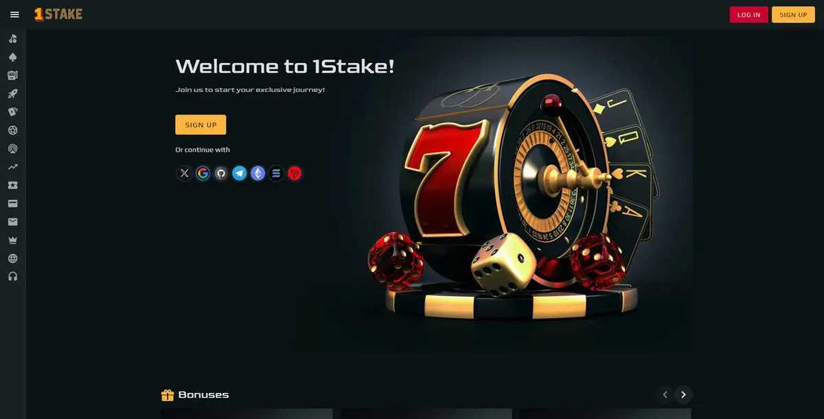 Казино 1stake 3.2.14